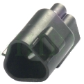 CID2030A-2.3-11 Male Connector 3 Way, TS090 (2.3 mm), Sealed, Gray