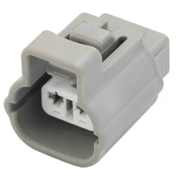 CID2020-2.3-21 Female Connector 2 Way, TS090 (2.3 mm), Sealed, Gray