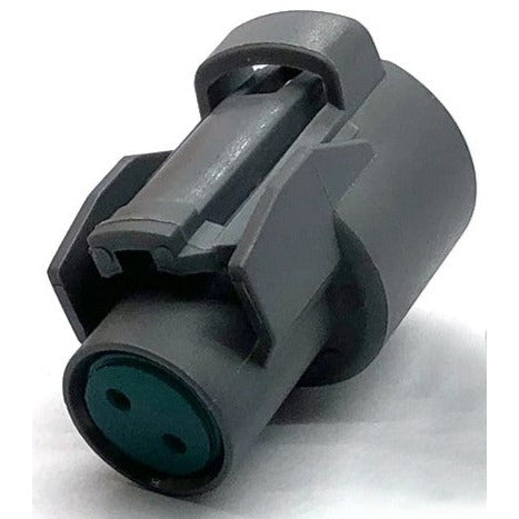 CID2028-2.3-21 Female Connector 2 Way, HW090 (2.3 mm), Sealed, Gray
