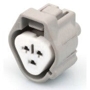 CID2030A-2.3-21 Female Connector 3 Way, TS090 (2.3 mm), Sealed, Gray