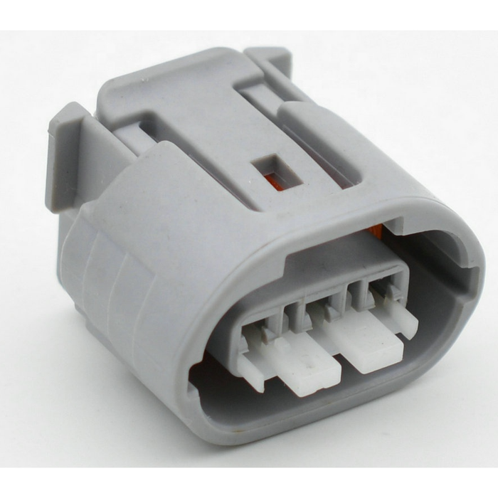 CID2030-2.3-21 Female Connector 3 Way, TS090 (2.3 mm), Sealed, Gray