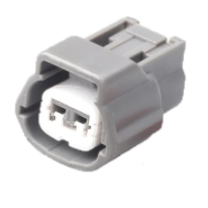 CID2023B-2.3-21 Female 2 way Sealed Connector, RS 090, Gray
