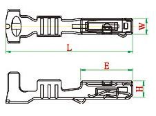 100038R Direct Equivalent to Yazaki 7116-1466-02