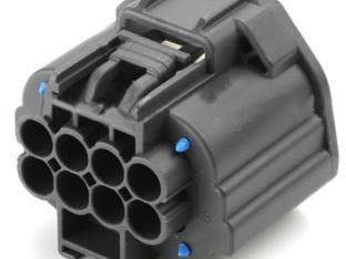 CID1081-2.8-21 Original Yazaki 7283-5574-10 Connector 8W Female, 2.8 mm Series