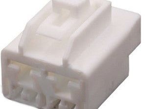 CID1061-HY-21KIT Connector, 6 way, Female, 2.3 mm + 8.0 mm, Unsealed, White