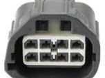 CID1081-2.8-21 Original Yazaki 7283-5574-10 Connector 8W Female, 2.8 mm Series