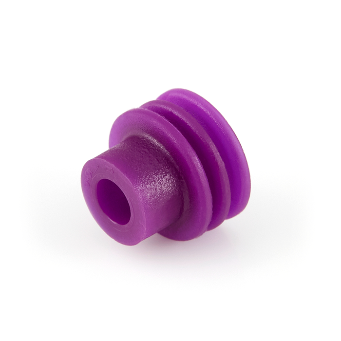 CID4990 Wire Seal, 4.8 Series, Purple, Silicone (Aptiv 15324990)