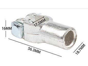 CID263-BT Die Cast Battery Terminal, Straight, Positive, 1/0 AWG - 2/0 AWG