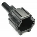 CID2011-2.3-11 Connector 1M, RS 090 2.3 mm, Sealed, Black