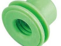 CID6100 Wire Seal, QLW 6.3 mm, Silicone, Green
