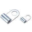 CID910FL-516-6 Flag Ring Terminal, 5/16 Stud, 6 AWG wire, Tin Plated