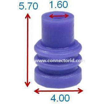 CID1306 Drop in for Sumitomo 7165-0622 Wire Seal, HX040, Violet, Silicone