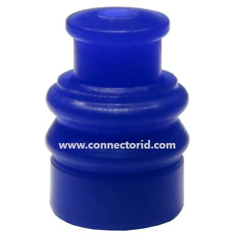 CID1504 Drop in for Sumitomo 7165-0842 or Yazaki 7158-3006-90 Wire Seal, 090 Series, Blue, Silicone