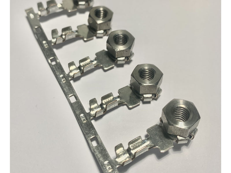 CID008-M6-CNR6-L Captured Nut Ring Terminal M6