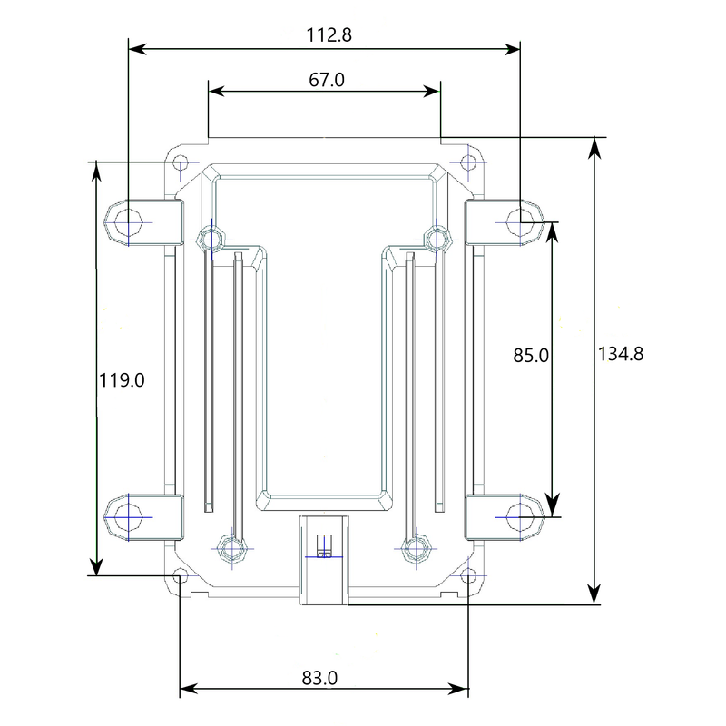 CIDM64-ECU-CMC Aluminum ECU Module