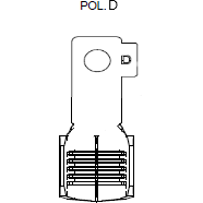 MTA 1705856-L MIDI M5 Ring Terminal POL D, 10.0 - 20.0 mm², Tin Plating