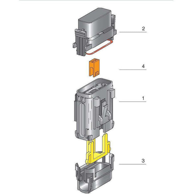 MTA 0301210 Cover (with Gasket) for 0301000 MaxiVal Fuse Holder