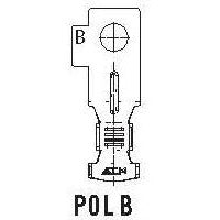 MTA 1705825 MIDI M5 Ring Terminal POL B, 10.0 - 20.0 mm², Tin Plating, Reel