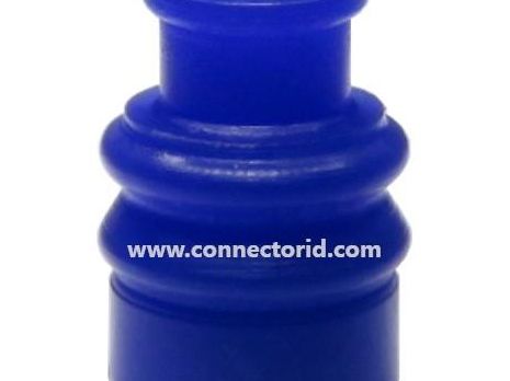 CID1504 Drop in for Sumitomo 7165-0842 or Yazaki 7158-3006-90 Wire Seal, 090 II Series, Blue, Silicone