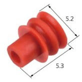CID0129 Drop in for Furukawa RFW-W-D125 Wire Seal, 090 Series, Orange, Silicone