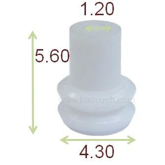 CID1048  Wire Seal, GT 150,White, Silicone