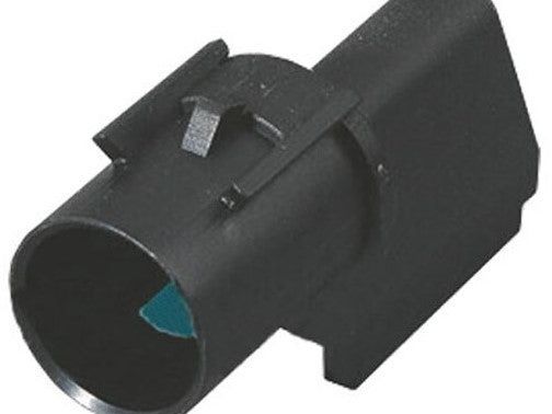 KUM PB623-01020. Connector 1 Way Male, NMWP 090, Black, Sealed