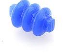 CID3114 Original Yazaki 7158-3114-90 Cavity Plug. YESC 2.8 Series, Blue