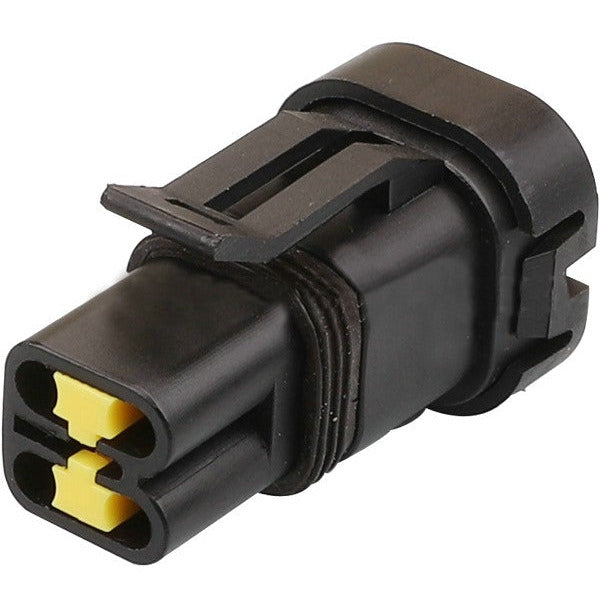 CID9040H-2.3-21 Drop in for Chrysler 4604603 Female 4 way Connector, 2.3 Series, Black, Tail Lamp Connector