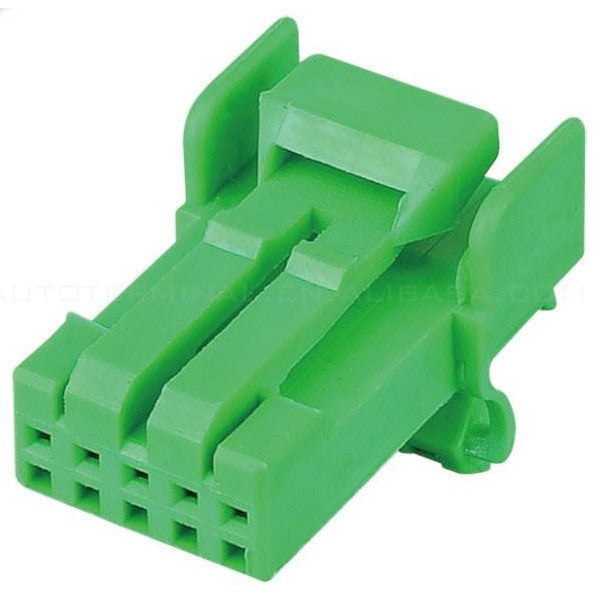 CID9050J-0.8-21 Female Connector 5 Way 030 Series (0.8mm) Unsealed, Green