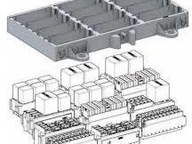 MTA 0301681 Frame  Mounting Frame for holding 12 Gray Modules with Flush Mount