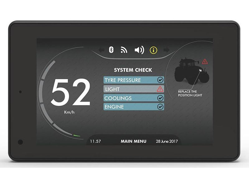 6100364 Giotto  8.0" Display, 12 Vdc, Standard