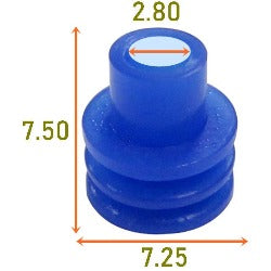 CID1144 Drop In for APTIV 15324981 MP 280, Weather-Pack Wire Seal, Blue
