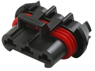 CID4030-6.3-21 Drop In for Aptiv 12124685 Female Connector 3-Way, MP 630, Sealed, Black