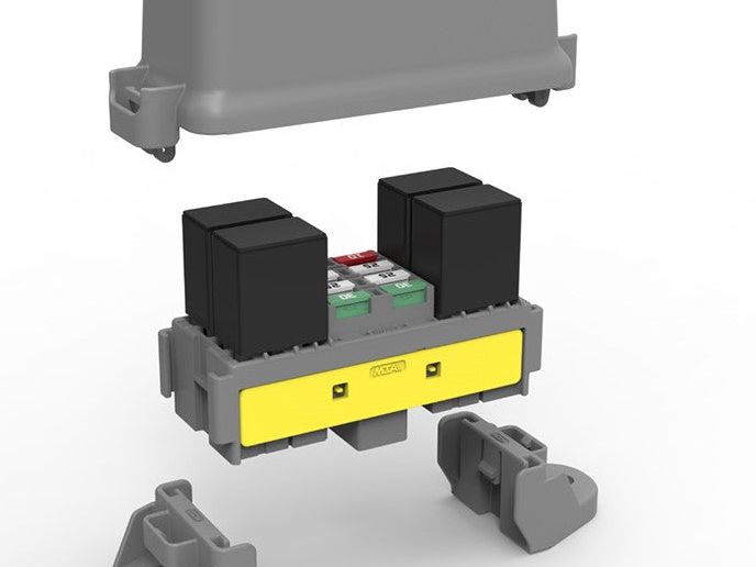 MTA 0301580 Mounting Bracket for Gray Modules